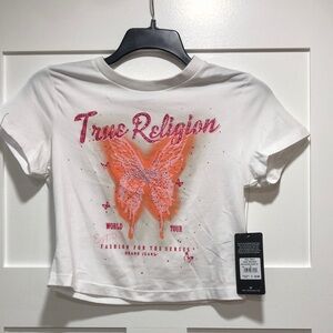True ReligionCrystal Butterfly Tee